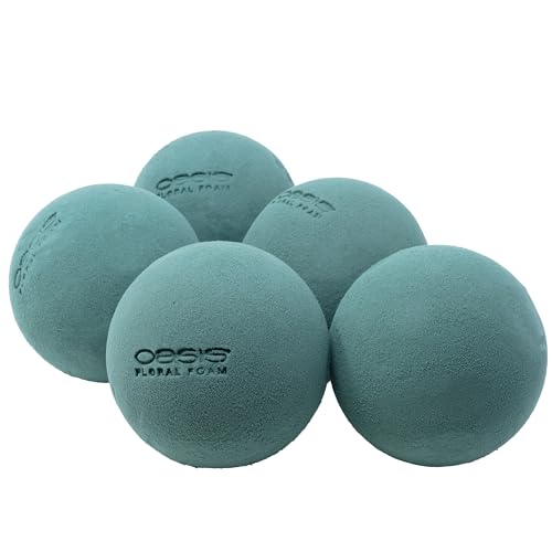 Flowerbox Oasis Steckschaum IDEAL Kugel Ø12cm Steckmasse Steckschwamm - 5 Stück Flowerbox Oasis Steckschaum IDEAL Kugel Ø12cm Steckmasse Steckschwamm - 5 Stück von Flowerbox