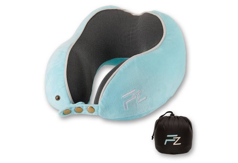 FLOWZOOM Nackenhörnchen COMFY KIDS - Nackenkissen Kinder - Reisekissen Kinder Memory-Schaum, Kinder-Reisekissen Memory-Foam - Nackenhörnchen Kinder von FLOWZOOM