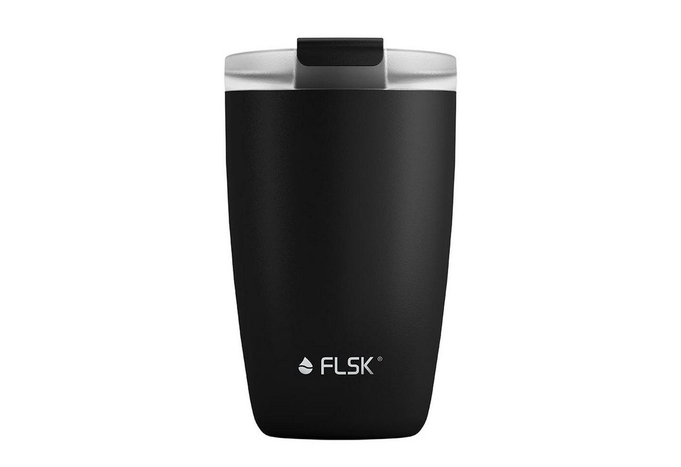 FLSK Thermobecher Cup Black, Edelstahl von FLSK