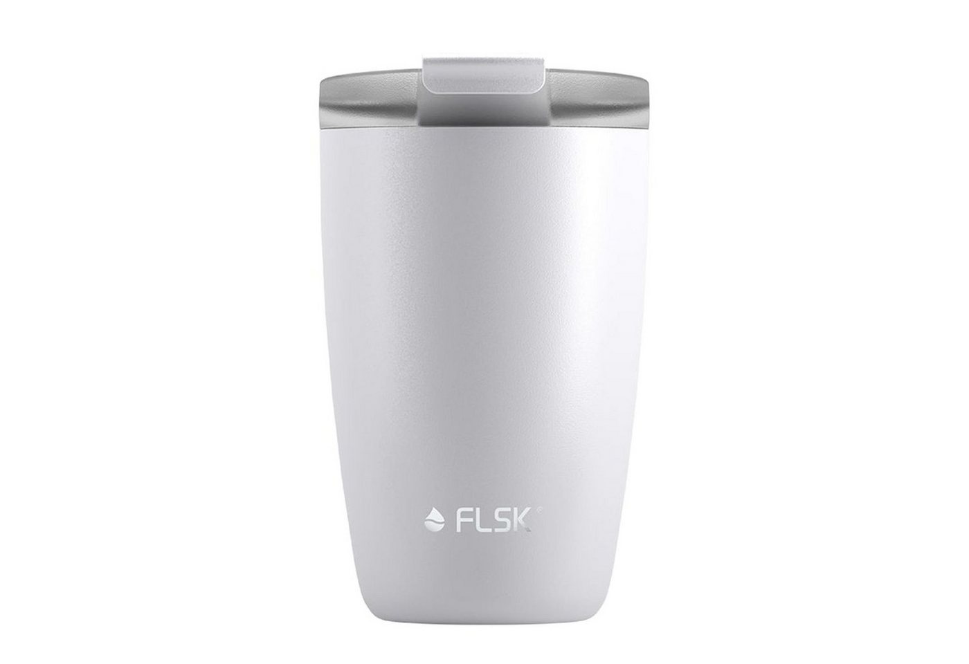 FLSK Thermobecher Cup White, Edelstahl von FLSK