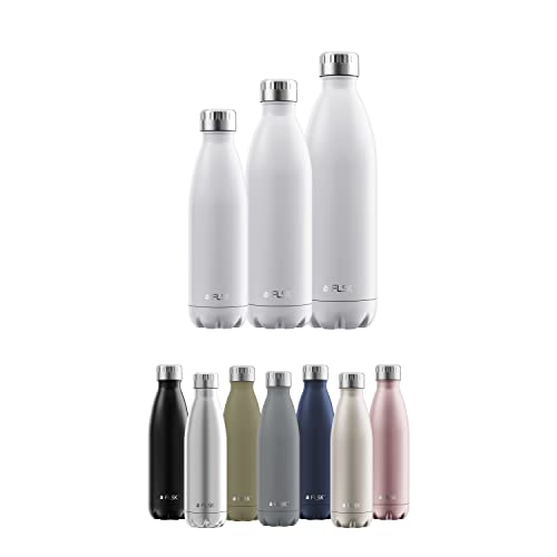 FLSK Trinkflasche-1010-1000-0010 Trinkflasche White 1000ml von FLSK