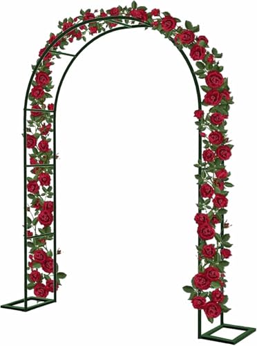 Black Metal -Gartenbogen, 2,0 M, 2,2 M, 2,3 M, Für Pergola Im Freien, Hochzeitsbogen Zum Klettern Von Pflanzen, Rosen, Grüne Und Weiße Gartendekoration ~ // Black Metal -Gartenbogen, 2,0 M, 2,2 M, 2,3 M, Für Pergola Im Freien, Hochzeitsbogen Zum Klettern Von Pflanzen, Rosen, Grüne Und Weiße Gartendekoration ~ // von FLTRGO