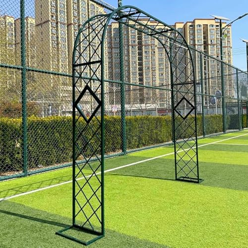 Metallgartenbogen Für Kletterpflanzen, Rosenverpackung, Black Metall -Pergola Für Rosen, Einstellbare Breite 140/180/220/260/300 cm ~// Metallgartenbogen Für Kletterpflanzen, Rosenverpackung, Black Metall -Pergola Für Rosen, Einstellbare Breite 140/180/220/260/300 cm ~// von FLTRGO