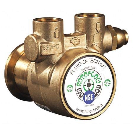 Pumpe, 3/8" NPTF, 111 Max. GPH, Messing, Bypass Pumpe, 3/8" NPTF, 111 Max. GPH, Messing, Bypass von FLUID-O-TECH