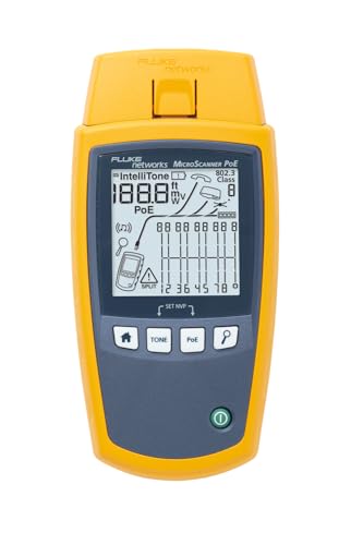 Fluke Networks MicroScanner PoE-Kabelverifizierer von Fluke Networks