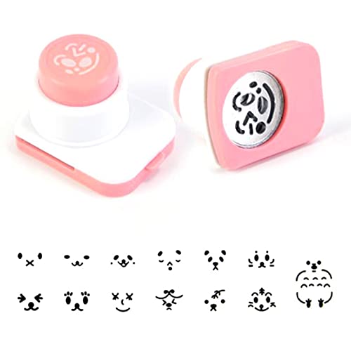 liuxingran 1 x Bento-Dekoration, Reiskugelform, Seetang-Schneider, Cartoon-Küchenhelfer, Prägegerät, DIY-Sushi-Form von FLUORO