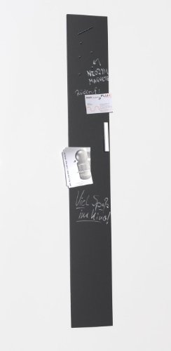 Magnet-Tafelboard, Pinnwand, Memoboard mit Tafelfolie, magnetisch, inkl. Tafelkreide und 12 Stift-Magneten von FLUX Objects