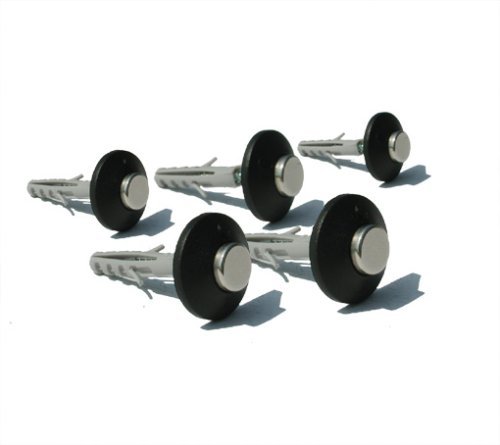 FLUX Objects 5 x Neodym-Magnet-Pin: Magnethalter, Haltemagnet, Werkzeughalter, Wand-Magnete von FLUX Objects