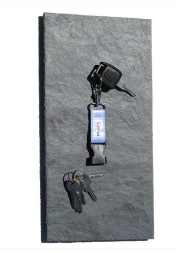 Magnetisches Schlüsselboard, Schlüsselbrett aus echtem Schiefer in 40 cm x 20 cm Magnetisches Schlüsselboard, Schlüsselbrett aus echtem Schiefer in 40 cm x 20 cm von ArkiFACE