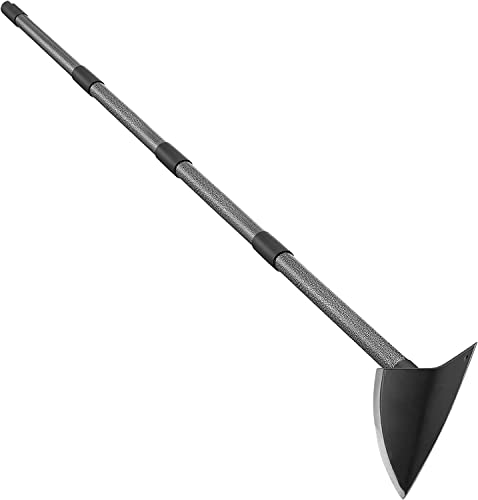 FLY HAWK Gartenhacke, 152cm Hacke Gartenwerkzeug Dreieck Gartenhacke mit scharfer Klinge zum Graben, Unkrautjäten, Schneiden und Verlieren von Erde - Metallgriff mit Einstellbarer Länge FLY HAWK Gartenhacke, 152cm Hacke Gartenwerkzeug Dreieck Gartenhacke mit scharfer Klinge zum Graben, Unkrautjäten, Schneiden und Verlieren von Erde - Metallgriff mit Einstellbarer Länge von FLY HAWK