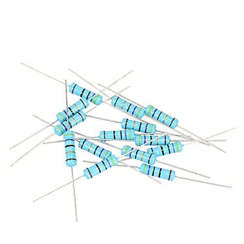 FLYIFE 20 Stück 2 W Metallschichtwiderstand, 1 Prozent Toleranz Festwiderstand, für elektronische Projekte und Experimente Widerstände (Farbe: 39 kOhm) von FLYIFE