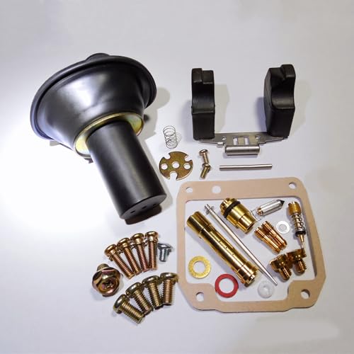 FLYIFE Motorrad-Vergaser-Reparatursatz Mit Kolben Und Schwimmer Für S&uzuki (1982-01) GN125 Motorrad Für Mikuni BS26SS Vergaser von FLYIFE
