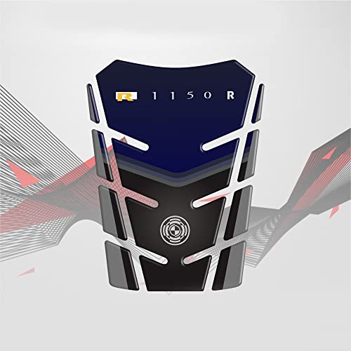 FLYIFE Tankschutzaufkleber Für B&M&W R1150R R1150RT 2001 2002 2003 2004 2005 3D Carbon Tankschutzaufkleber Zubehör (Color : Schwarz), HWSAKJ6 von FLYIFE