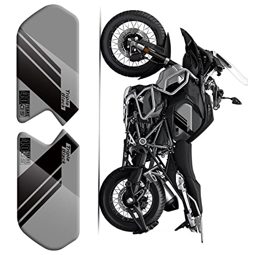 Motorrad Seitlicher Tankschutz Für B&M&W R1250GS ADV R 1250 GS Adventure Gummiaufkleber Seitenschutz 2019 2020 2021 2022 R1250 GS Zubehör (Color : B) von FLYIFE