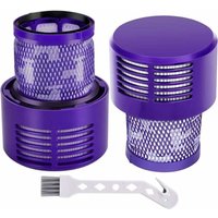 Ersatzfilter kompatibel mit dem kabellosen Dyson V10 SV12 Staubsauger, 2er-Pack waschbare Filter für V10 Cyclone Absolute Animal Ersatzfilter kompatibel mit dem kabellosen Dyson V10 SV12 Staubsauger, 2er-Pack waschbare Filter für V10 Cyclone Absolute Animal von FLYME