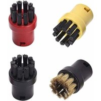 Set mit 4 Dampfreinigungsbürsten, Dampfreinigungszubehör, Rundbürstenset, für Kärcher SC1 SC2 CTK10 SC3 SC4 SC5 SC7 Set mit 4 Dampfreinigungsbürsten, Dampfreinigungszubehör, Rundbürstenset, für Kärcher SC1 SC2 CTK10 SC3 SC4 SC5 SC7 von FLYME