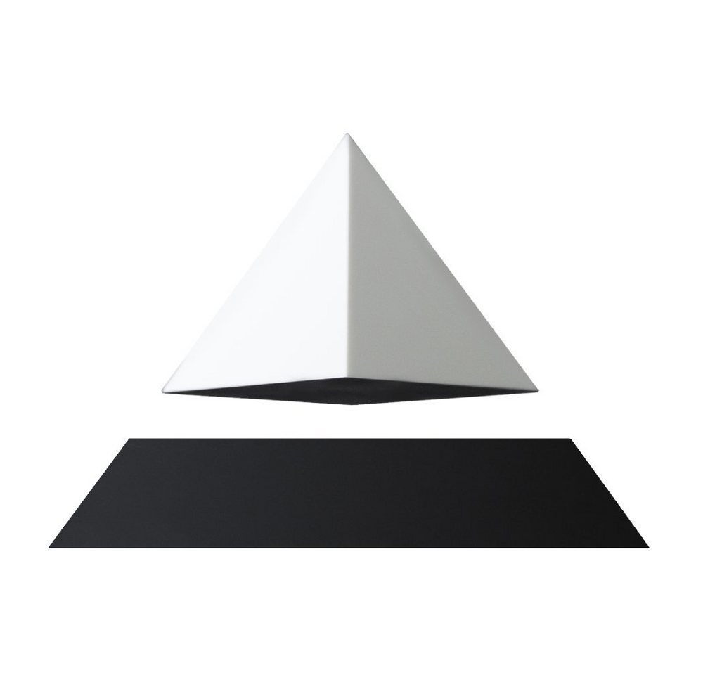 FLYTE Dekofigur Py, die schwebende Pyramide mit Induktionsbeleuchtung, besonderes Geschenk von FLYTE