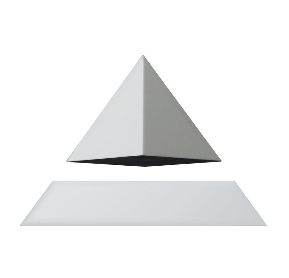 FLYTE Dekofigur Py, die schwebende Pyramide mit Induktionsbeleuchtung, besonderes Geschenk von FLYTE