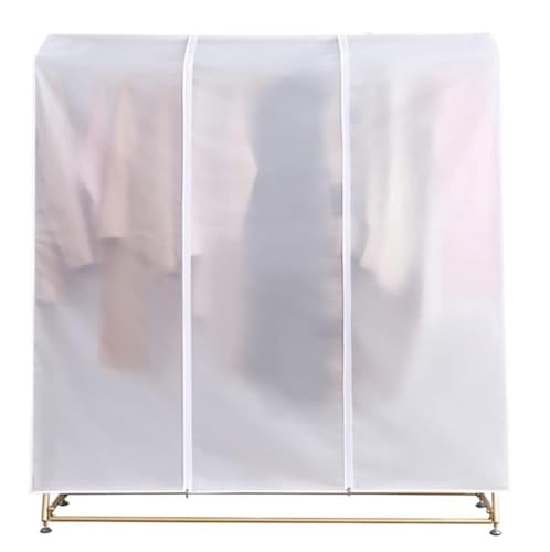 Staubschutz für Kleiderbügel, Big Abdeckung Kleiderstange kleiderständer abdeckung, Transparente kleidungsschutzhüllen kleiderhüllen mit reißverschluss B,50 * 150 * 90cm Staubschutz für Kleiderbügel, Big Abdeckung Kleiderstange kleiderständer abdeckung, Transparente kleidungsschutzhüllen kleiderhüllen mit reißverschluss B,50 * 150 * 90cm von FLYUFO