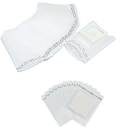 Kaffeefilter Camping,50 Stück KaffeeFilter Einweg mit Hängeöse 7,5 x 9 cm Drip Coffee Bag Einweg Tragbare Kaffee Papier Filter für Zuhause,Büro,Reisen und Camping (Weiß) von FLZONHUT