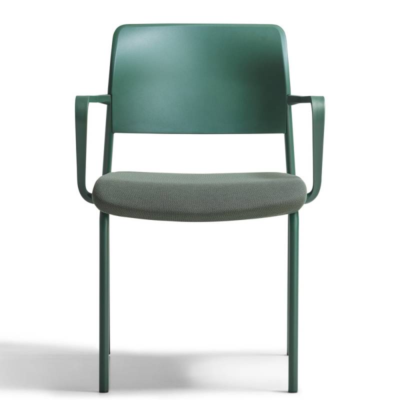 FM Asiento Besucherstuhl | Konferenzstuhl | Wartezimmerstuhl | Stapelstuhl 4-Fuß | viele Farben von FM Büromöbel