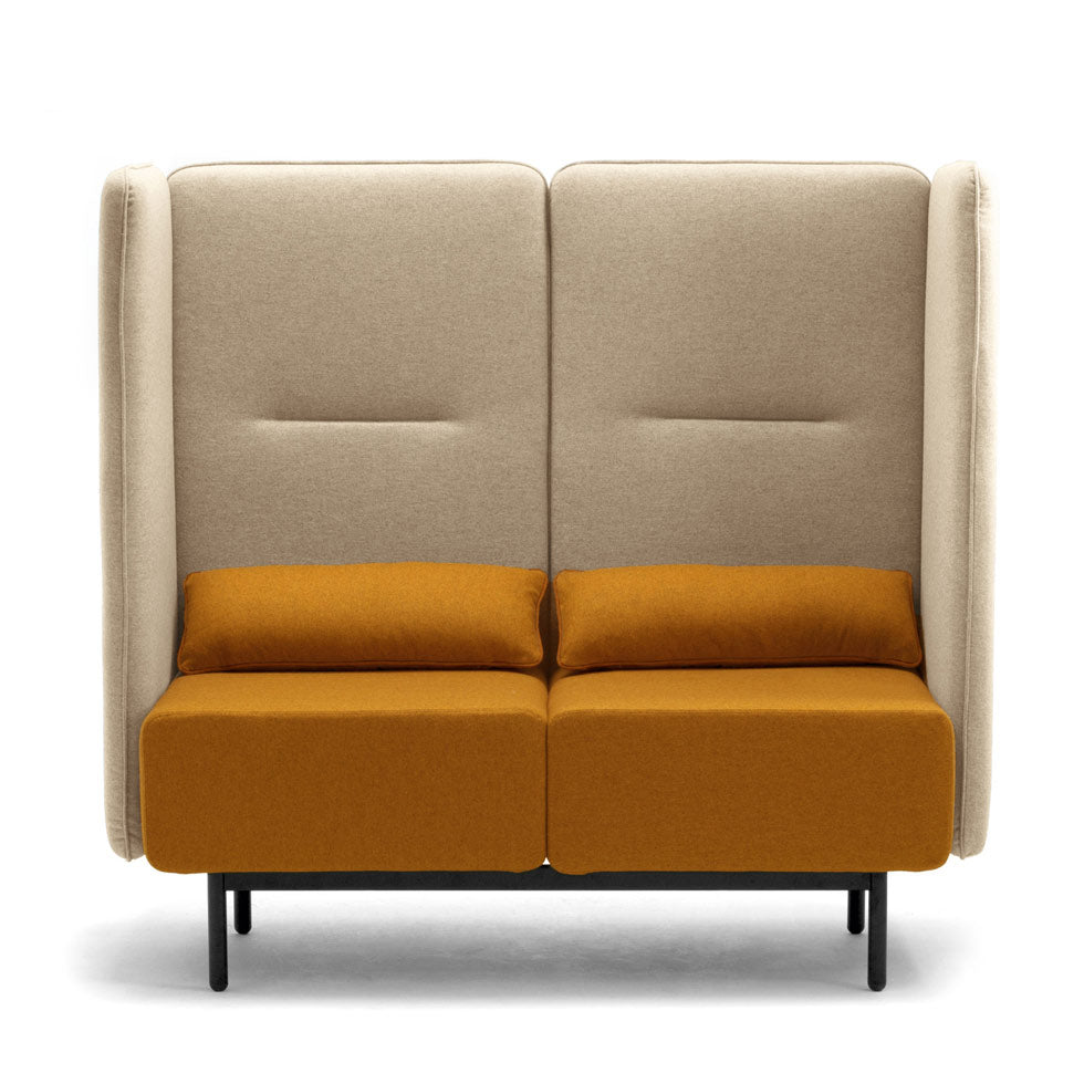 Lounge Sofa hoher Rücken Calesita DIALOG - hochwertiger Wollbezug Fenice - Made in Germany - Auf Rechnung kaufen von FM Büromöbel