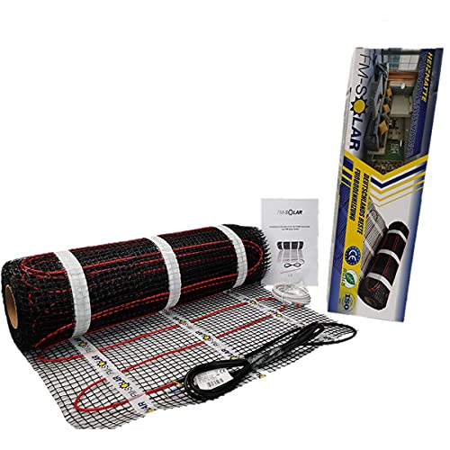 4m² Elektrische Fußbodenheizung 200W/m² elektro Bodenheizung TWiIN Fliese, Thermostat:ohne Thermostat 4m² Elektrische Fußbodenheizung 200W/m² elektro Bodenheizung TWiIN Fliese, Thermostat:ohne Thermostat von FM-SOLAR