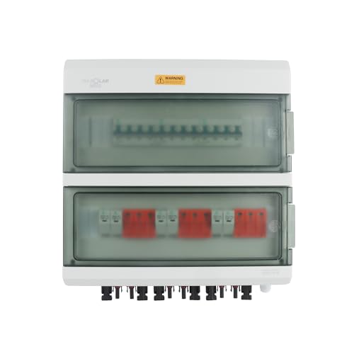 DC-Anschlussbox mit MCB T1+T2 Überspannungsschutz, 3/3 1000V Generatoranschlusskasten 0% MwSt von FM-SOLAR