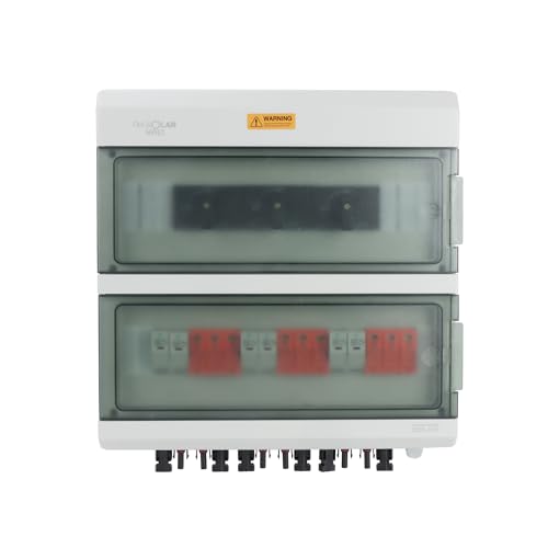 DC-Anschlussbox mit Switch T1+T2 Überspannungsschutz, 3/3 1000V Generatoranschlusskasten 0% MwSt von FM-SOLAR