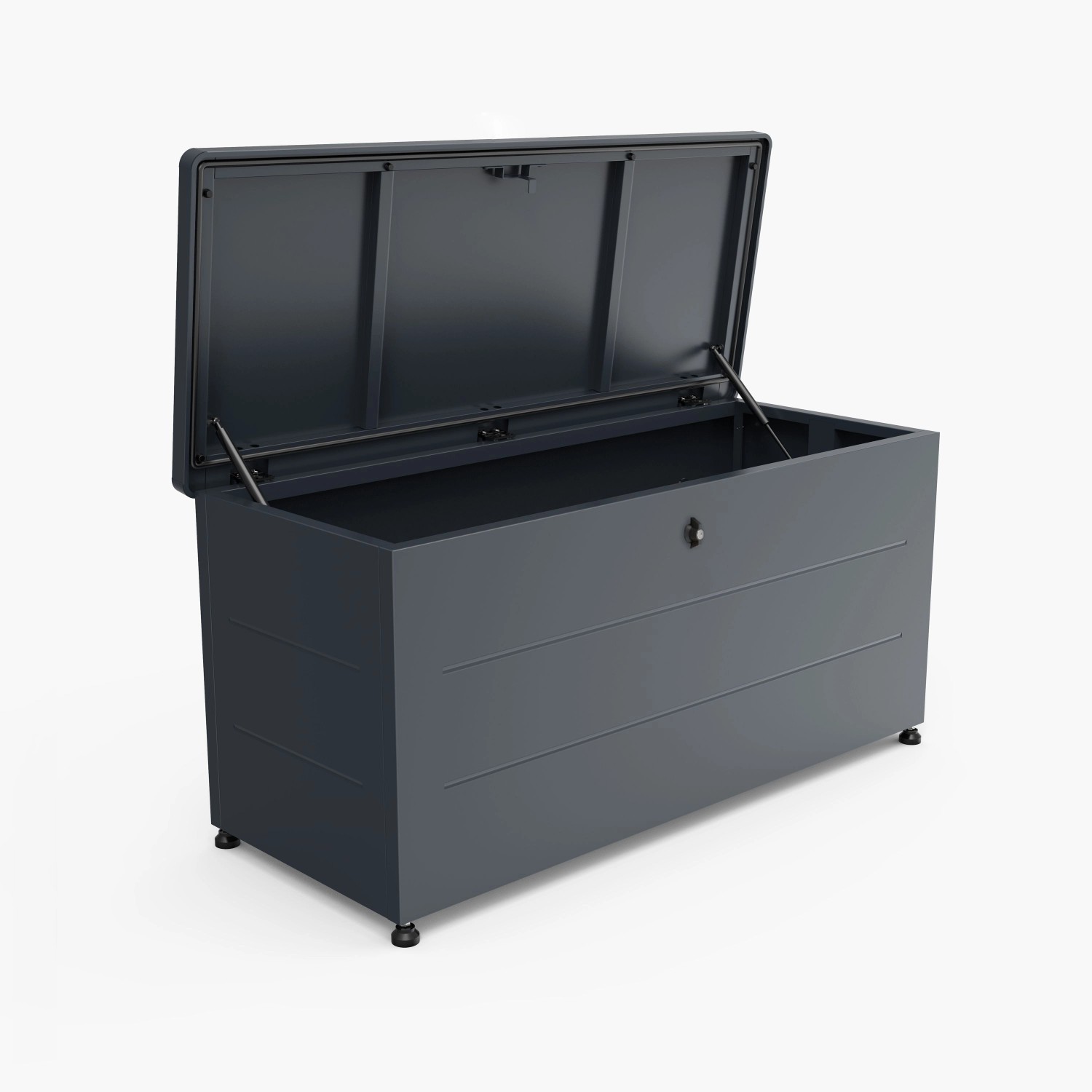 FM-SOLAR Auflagenbox 460L Kissenbox Aufbewahrungsbox Gartenbox 135x66x67cm FM-SOLAR Auflagenbox 460L Kissenbox Aufbewahrungsbox Gartenbox 135x66x67cm von FM-SOLAR