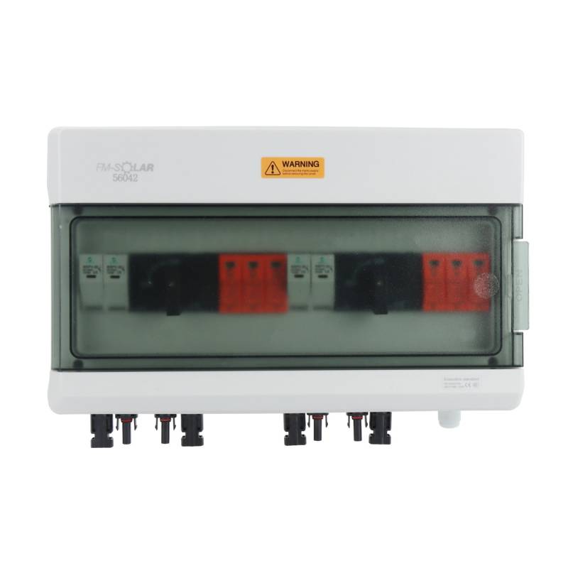 FM-SOLAR DC-Anschlussbox mit Dreh-Trennschalter T1+T2 Überspannungsschutz 2/2 1000V Generatoranschlusskasten von FM-SOLAR