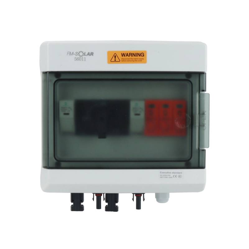 FM-SOLAR DC-Anschlussbox mit Dreh-Trennschalter T2 Überspannungsschutz 1/1 1000V Generatoranschlusskasten von FM-SOLAR
