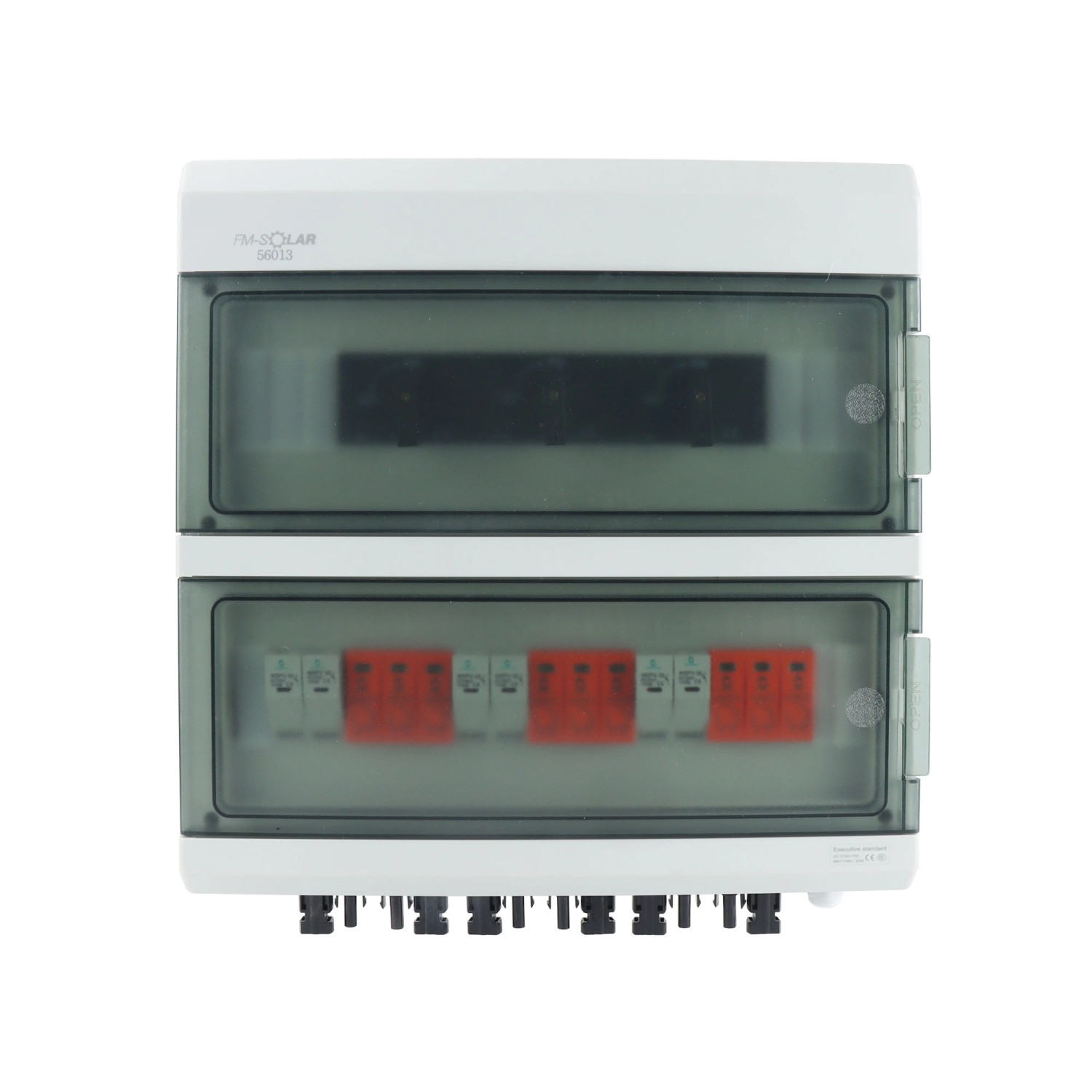 FM-SOLAR DC-Anschlussbox mit Dreh-Trennschalter T2 Überspannungsschutz 3/3 1000V Generatoranschlusskasten von FM-SOLAR