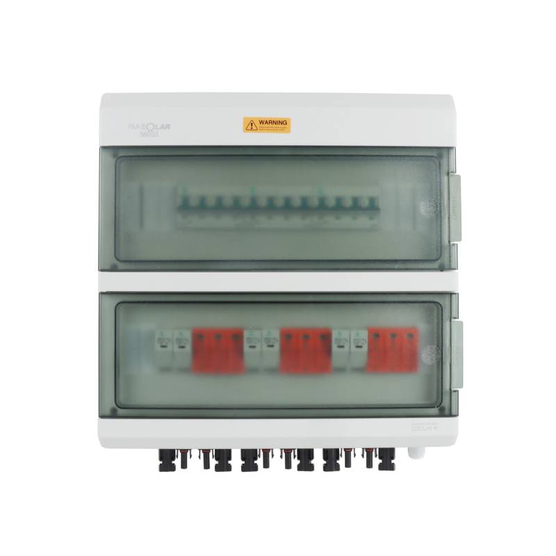 FM-SOLAR DC-Anschlussbox mit Leitungstrennschalter MCB T1+T2 Überspannungsschutz 3/3 1000V Generatoranschlusskasten von FM-SOLAR