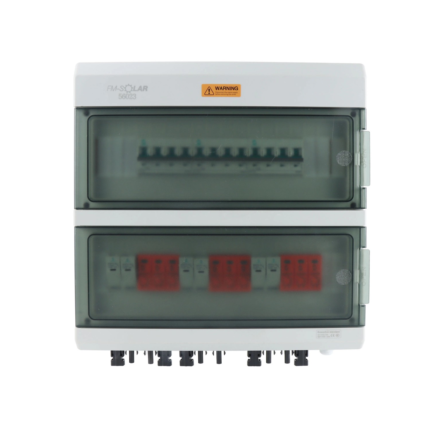 FM-SOLAR DC-Anschlussbox mit Leitungstrennschalter MCB T2 Überspannungsschutz 3/3 1000V Generatoranschlusskasten von FM-SOLAR