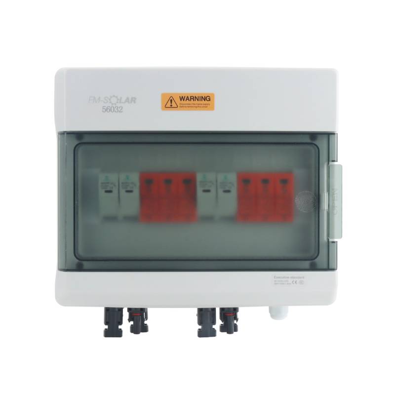 FM-SOLAR DC-Anschlussbox mit T1+T2 Überspannungsschutz 2/2 1000V Generatoranschlusskasten von FM-SOLAR