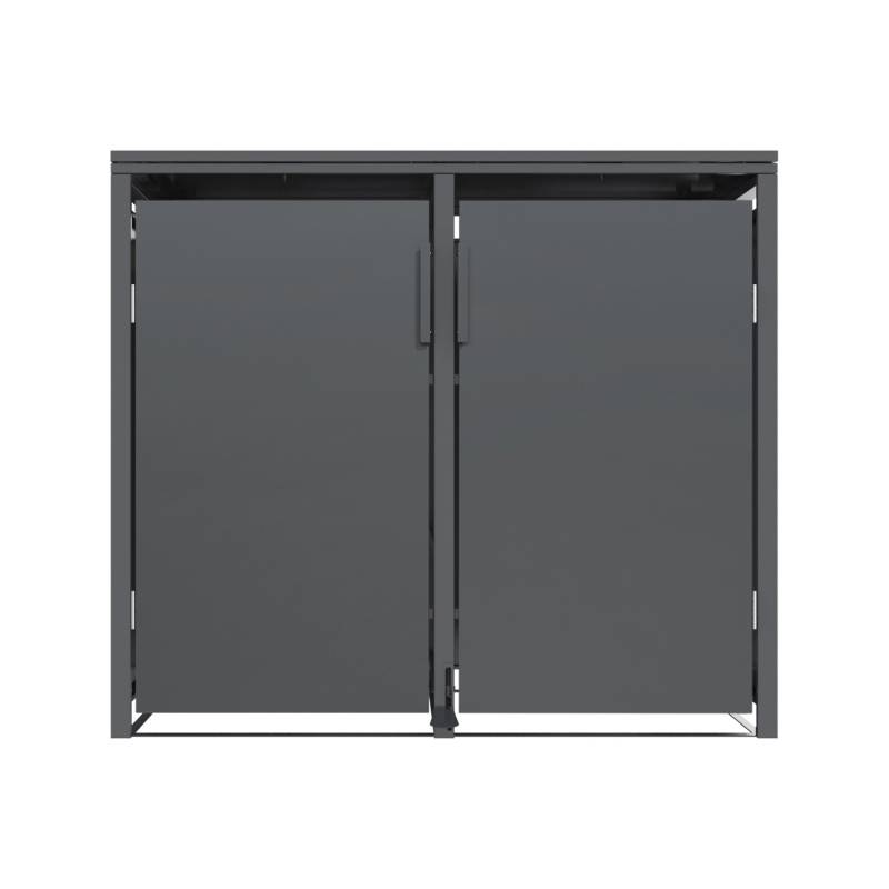 FM-SOLAR Mülltonnenbox Anthrazit für 2 Mülltonne FM-SOLAR Mülltonnenbox Anthrazit für 2 Mülltonne von FM-SOLAR