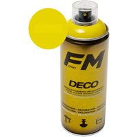 Gelbe Sprühfarbe 400ml Rapsgelb - RAL1021 von FM SPRAY
