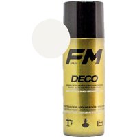 Weiße Sprühdose 400ml Mattweiß - ral 9010 von FM SPRAY