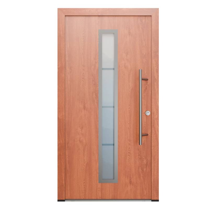 FM Türen AS68 Modell 01 1000 x 2100 Goldene Eiche Rechts Innen Beschläge Set 13 Glas 20 von FM Türen