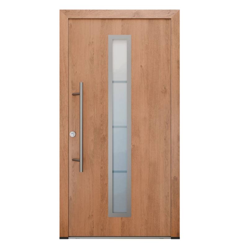 FM Türen AS68 Modell 01 1000 x 2100 Winchester Links Innen Beschläge Set 13 Glas 20 von FM Türen