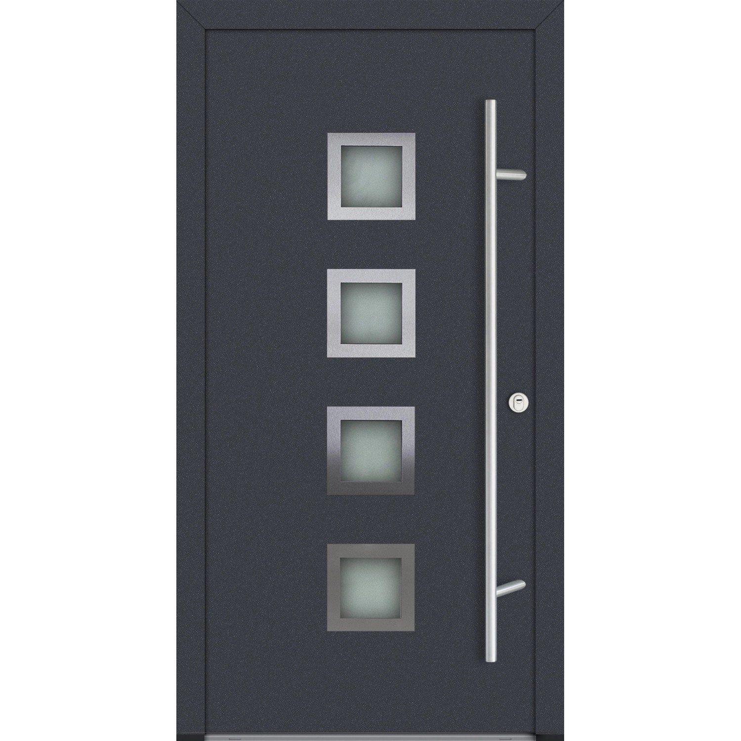 FM Türen AS68 Modell 13 1000 x 2100 Anthrazit Rechts Innen Beschläge Set 01 FM Türen AS68 Modell 13 1000 x 2100 Anthrazit Rechts Innen Beschläge Set 01 von FM Türen