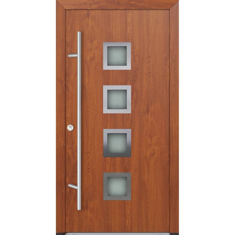 FM Türen AS68 Modell 13 1100 x2100 Goldene Eiche Links Innen Beschläge Set 01 von FM Türen