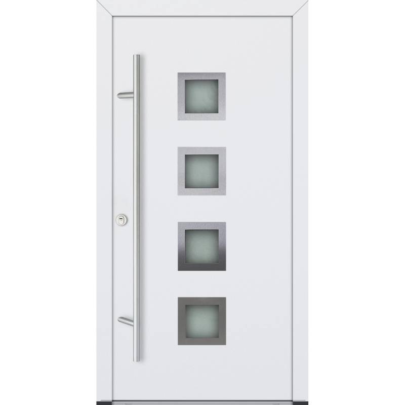 FM Türen AS68 Modell 13 1100 x2100 Weiß Links Innen Beschläge Set 01 von FM Türen