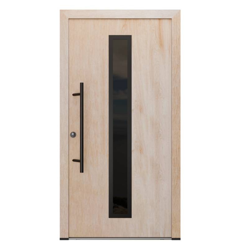 FM Türen AS68 Modell 21 1000 x 2100 Turner-Eiche Links Innen Beschläge Set 13 Glas 09 von FM Türen