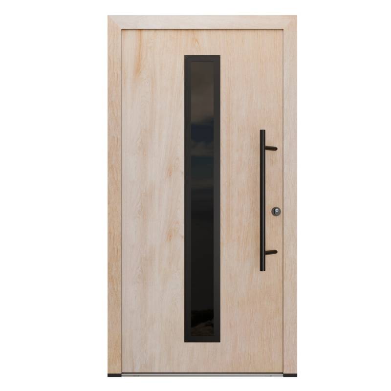 FM Türen AS68 Modell 21 1000 x 2100 Turner-Eiche Rechts Innen Beschläge Set 13 Glas 09 von FM Türen