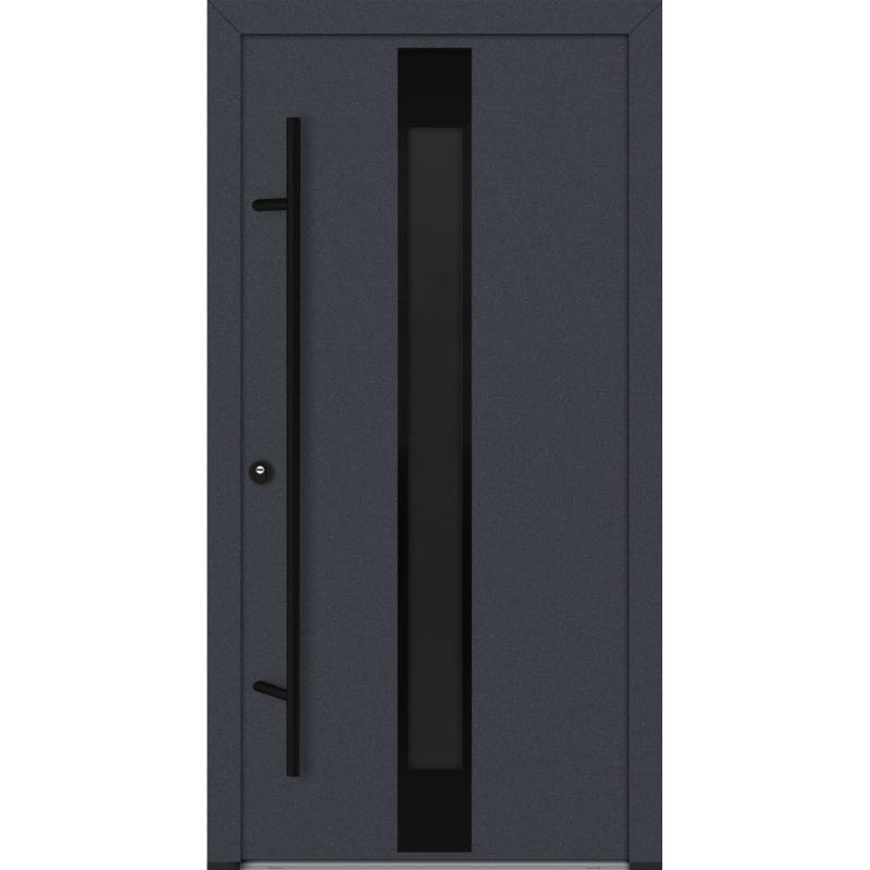 FM Türen AS68 Modell 25 1100 x2100 Anthrazit Links Innen Beschläge Set 01 von FM Türen