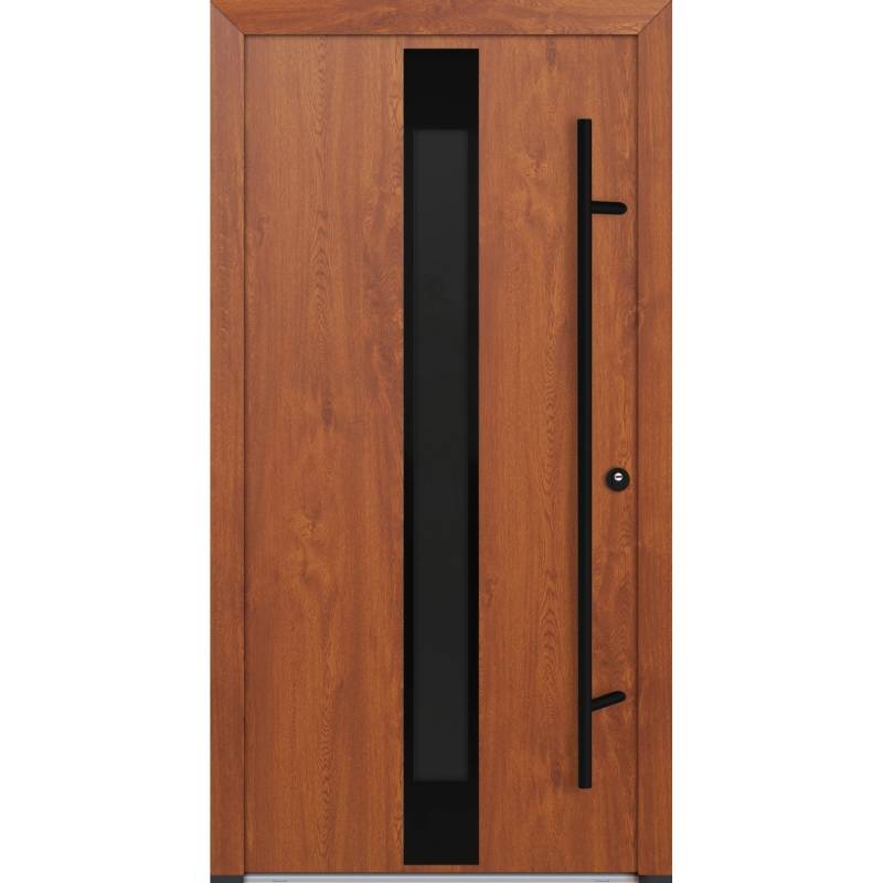 FM Türen AS68 Modell 25 1100 x2100 Goldene Eiche Rechts Innen Beschläge Set 01 von FM Türen