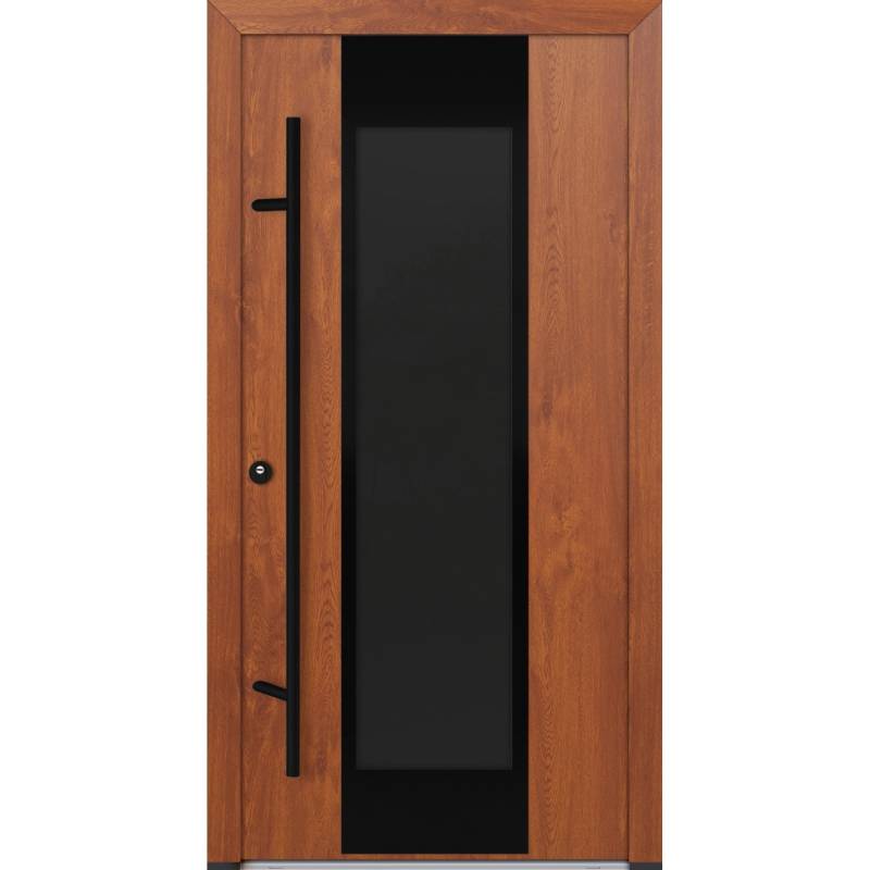 FM Türen AS68 Modell 28 1100 x2100 Goldene Eiche Links Innen Beschläge Set 01 von FM Türen