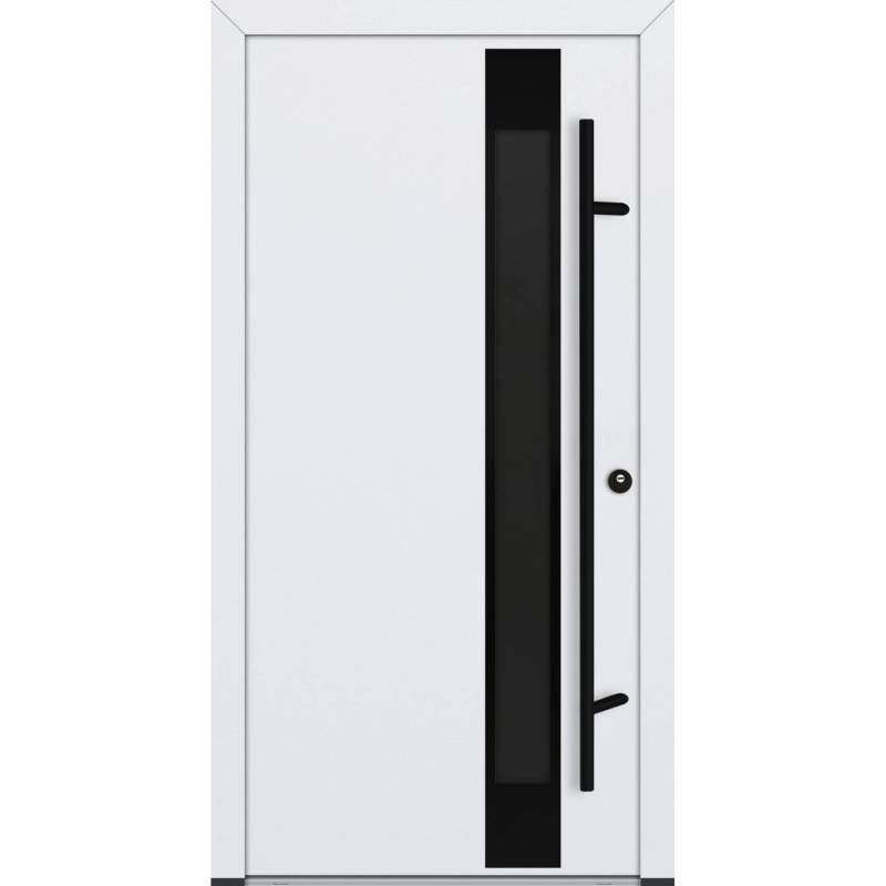 FM Türen AS68 Modell 34 1000 x 2000 Weiß Rechts Innen Beschläge Set 01 von FM Türen
